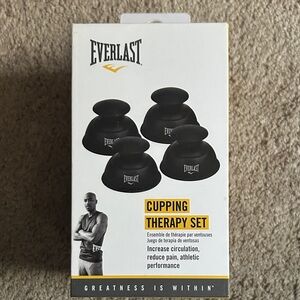 Everlast Black Therapy Cups